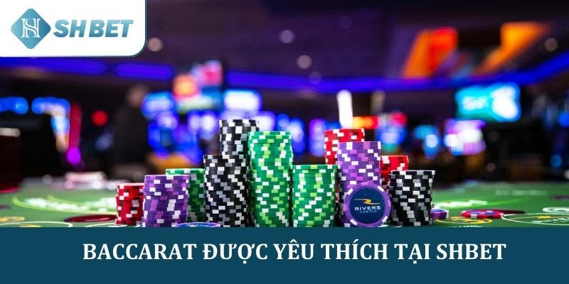 Baccarat chính là trò chơi casino được yêu thích nhất tại SHBET