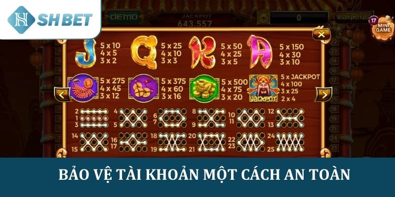 Bảo vệ tài khoản tránh bị hack và nguồn tiền thưởng