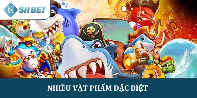 SHBET cung cấp nhiều vật phẩm đặc biệt giúp tăng cơ hội chiến thắng