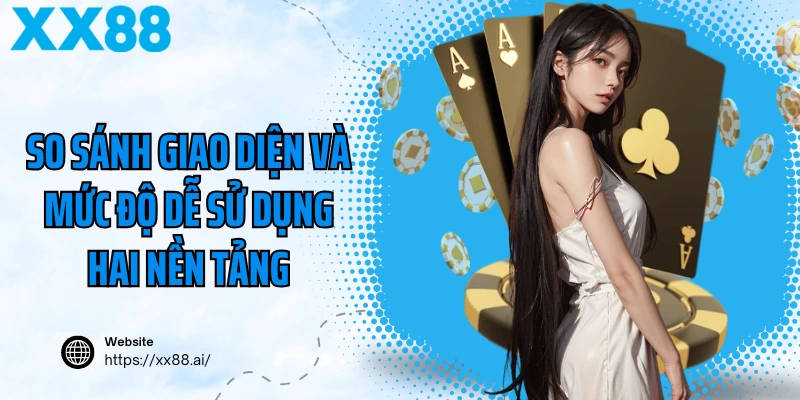 So sánh giao diện và mức độ dễ sử dụng hai nền tảng